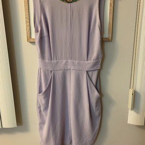 Aritzia Leila Dress in Orchid Bloom colour